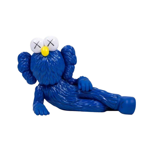 KAWS Time Off Blue Vinyl Figure