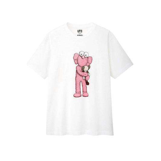 KAWS x Uniqlo Pink BFF Tee